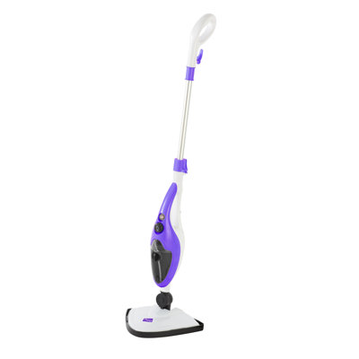 Symple Stuff 10 in 1 1500W Steam Mop with One Pad Pack