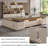 94.49"Modern Light Luxury Brown L-Shaped Office Desk-203641755