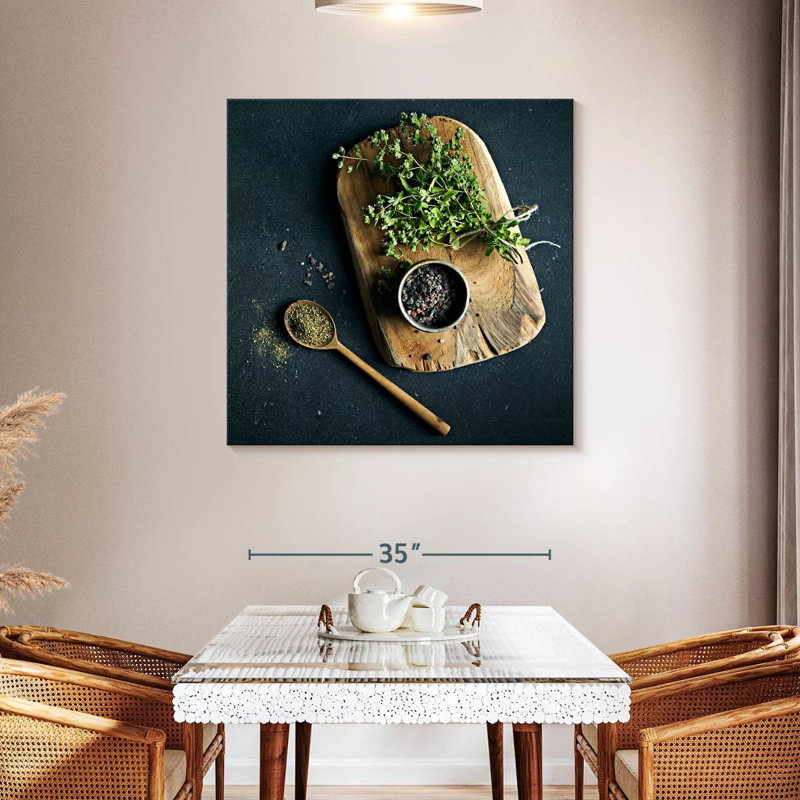 Arney Kitchen Herbs, 39" H x 39" W