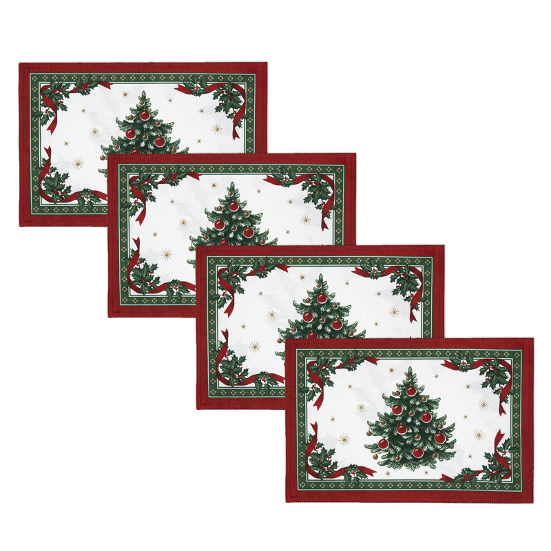Toy's Delight 4 Piece Placemat Set
