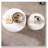 White Round Storage Table Set