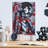 'Super High' by Abstract Graffiti Wall Art
