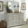 Temple Cloud Panel Bed, Dresser & Mirror, Night Stand