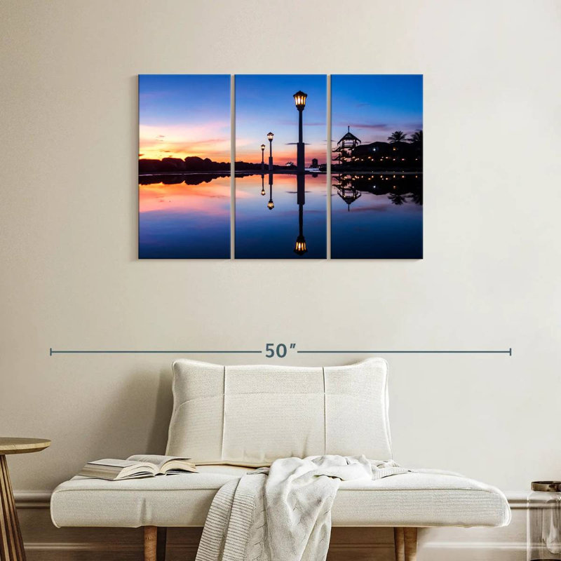 Gillard Curacao Urban Seascape, H 24 po x l 38 po
