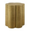 Iron Outdoor Side Table , 19.29 " W 17.72 " D