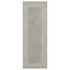 Pavillon de jardin argenté 2 pi 7 po X 7 pi 3 po Tapis intérieur / extérieur
