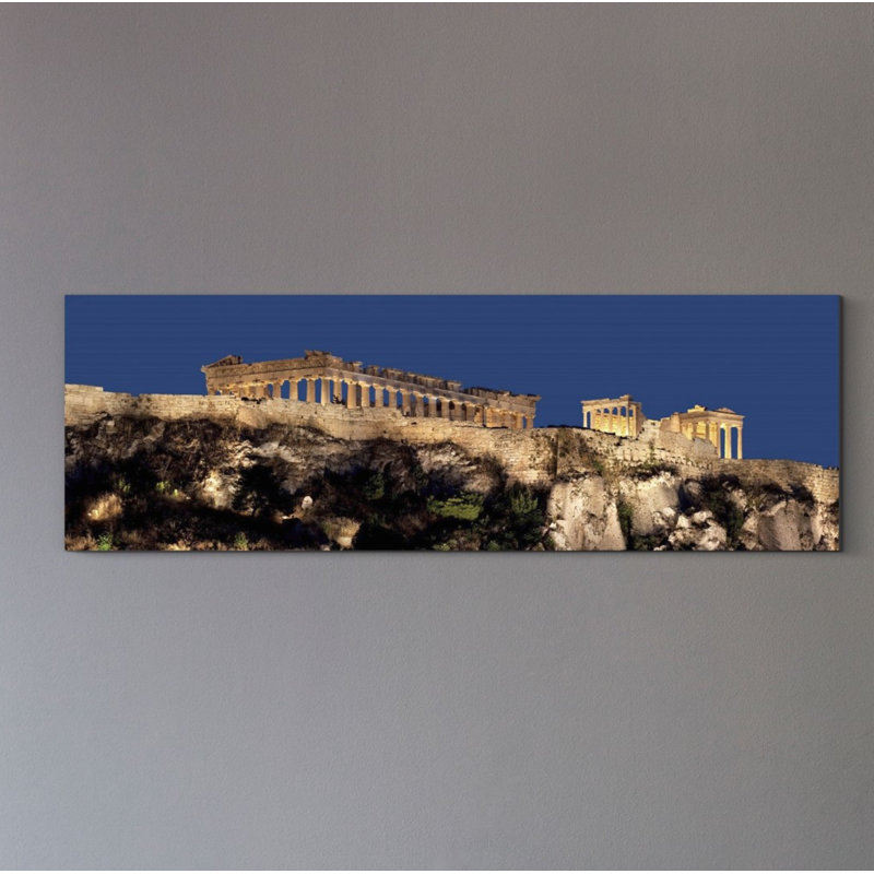 «Hellenic Spotlight», art mural sur toile, H 20 po x l 60 po