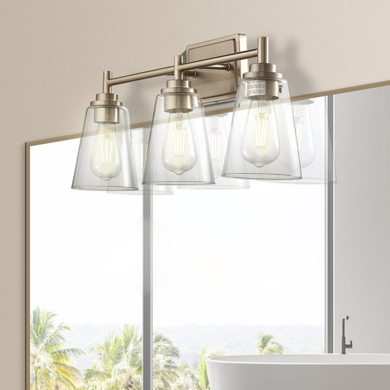Kreios 3 - Light Vanity Light, Brushed Nickel