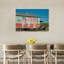 Vibrant Cowgirl Mural Colorful Modern Vibrant Urban Architecture Wall Art Print 1 Piece Wrapped Canvas Wall Art-416651571