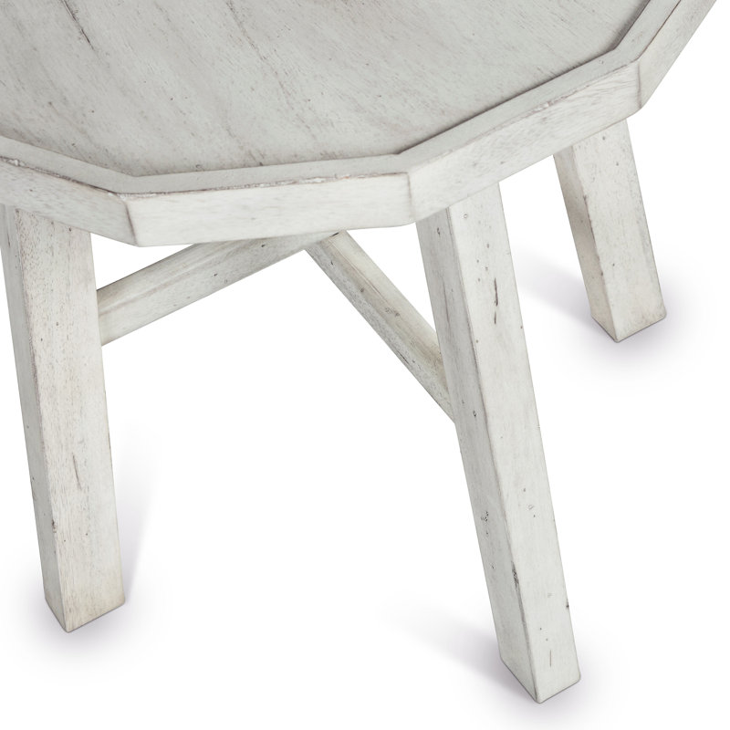 Table de bout Sconset, Blanc patiné