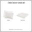 Ensemble de couette mini ivoire double / grand-126520874-126520875