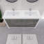 Ensemble de meuble-lavabo à double cuve 60 "Eden-1393650076