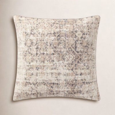 Larkspur Damask Throw Pillow