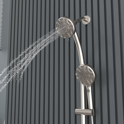 Pressure-Balanced Complete Shower System with Rough in-Valve