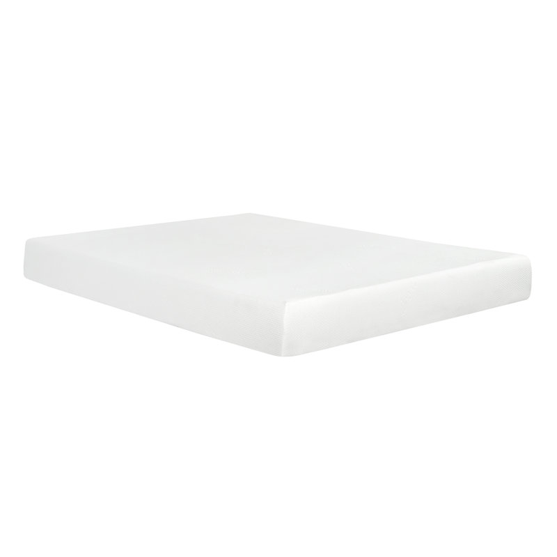 Plush 8 In. Gel Memory Foam Mattress In A Box, Double Layered Cover, Twin