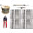 1.8'' H x 3000'' W Stainless Steel Metal Gate