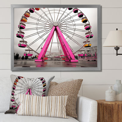 " Pink Ferris Wheel Merrygoround Magic II "