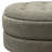 Modern Fabric Round Storage Ottoman-886572932