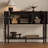 Retro Multifunctional Console Table