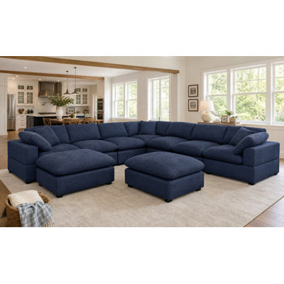 Corto Nine Piece Oversized Reversible Corner Sectional