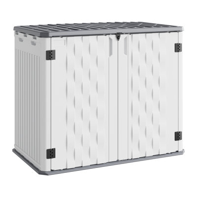 Armoire de rangement en résine robuste pour l'extérieur
