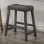 Ensemble de 2 tabourets de comptoir rustiques, tabourets de bar en bois sans dossier de 25 pouces