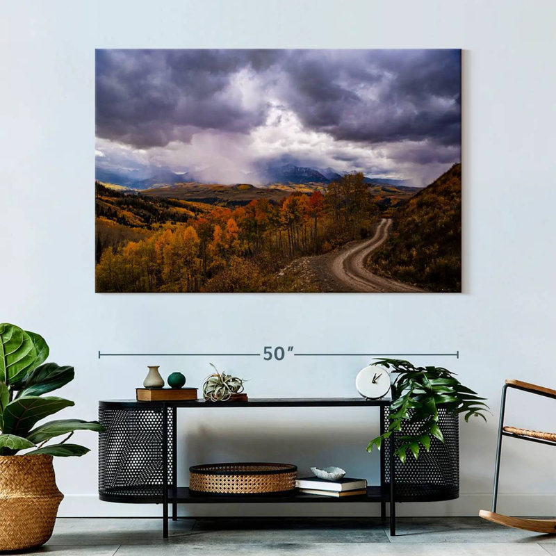 Roadside Aspen Trees, 34" H x 51" W