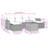 Vidaxl Garden Sofa Set Black