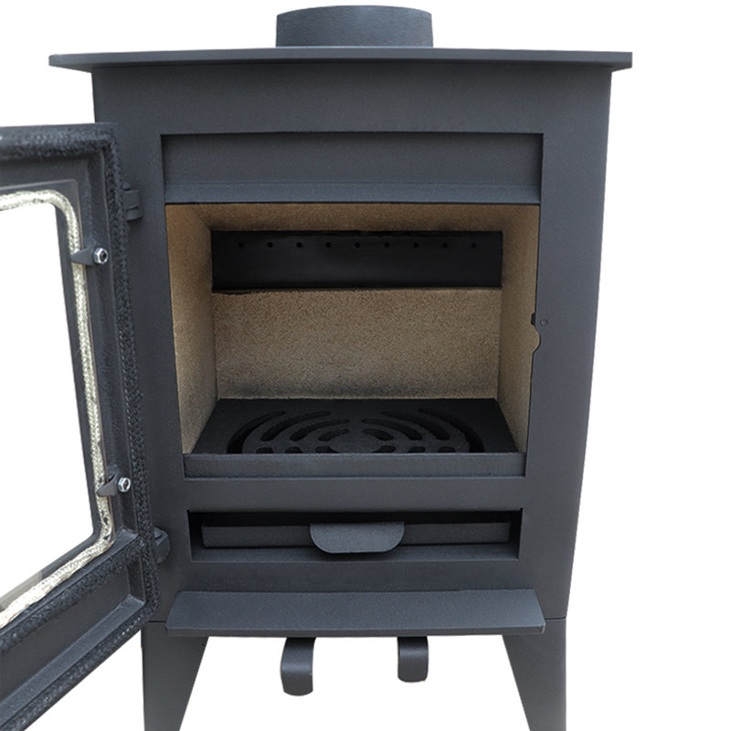 Knott 5KW Multifuel Freestanding Stove Log Wood Burner Heating Fireplace