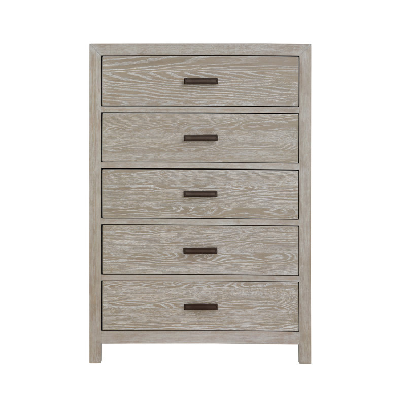 36'' W 5 - Drawer Dresser, Gray
