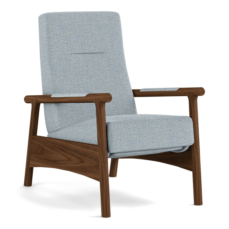 Walnut Grove Recliner, Perigold Soft Touch Cerulean