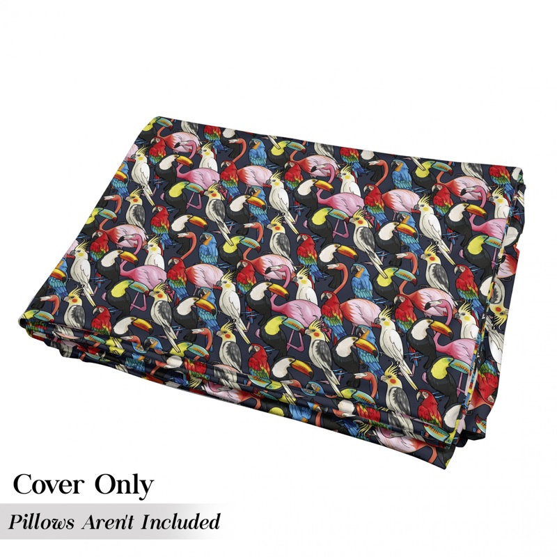 Housse de coussin d'extérieur pour oiseaux exotiques, H 2 po x l 36 po x P 88 po