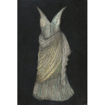White Dress III 1 Piece Wrapped Canvas Painting