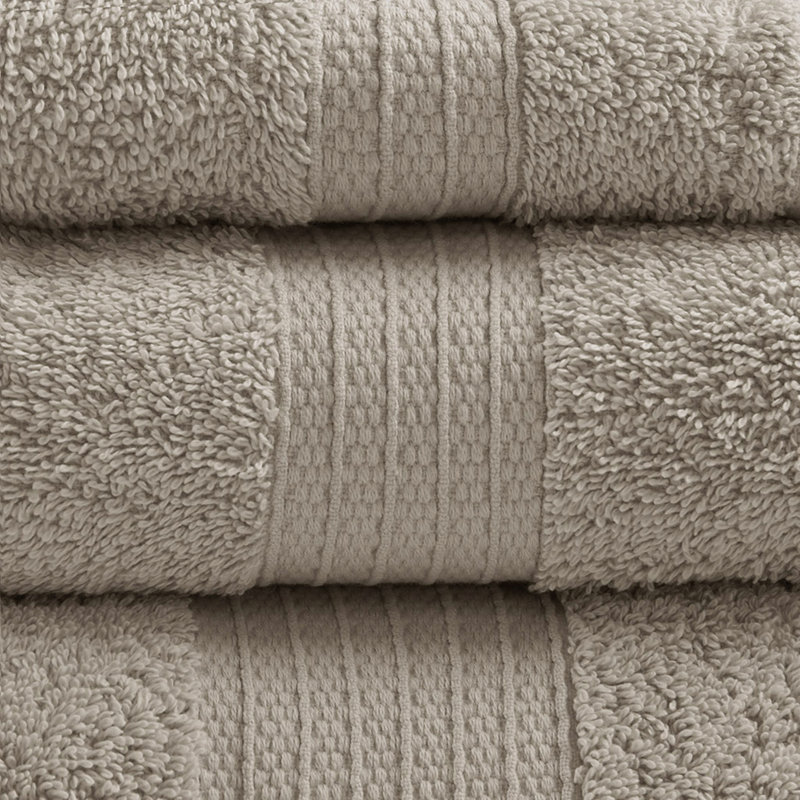 Ensemble de 6 serviettes en coton, Tanné