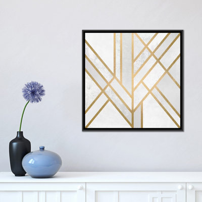 «Art Deco Geometric II» par Elisabeth Fredriksson - impression d'art graphique