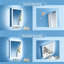  Armoire de toilette avec miroir 30 * 32-1453783359