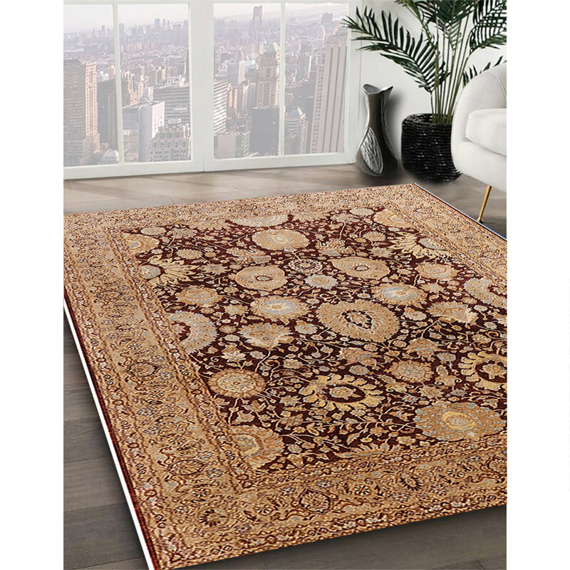 Oriental Indoor Rug, Square 3'