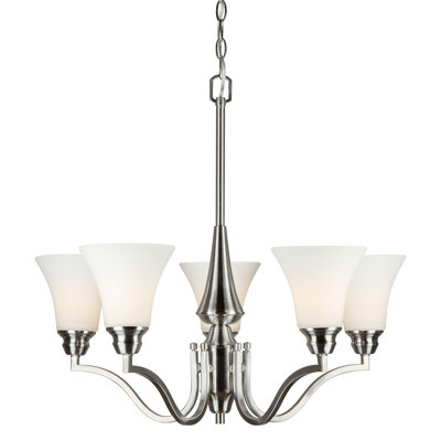 Lustre classique/traditionnel ombré 5 lumières