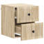 33cm W Manufactured Wood Bedside Table-1987882669