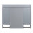 35'' X 28'' Bathroom Storage Cabinet - Mirror Included Construction Grey With Versatile Function Materials