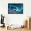 «Aurora Borealis In Norvège Green» par Epic Portfolio, estampe numérique sur toile-397672296