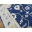 Tapis bleu denim unique 8 pi 11 po x 12 pi One-of-a-Kind