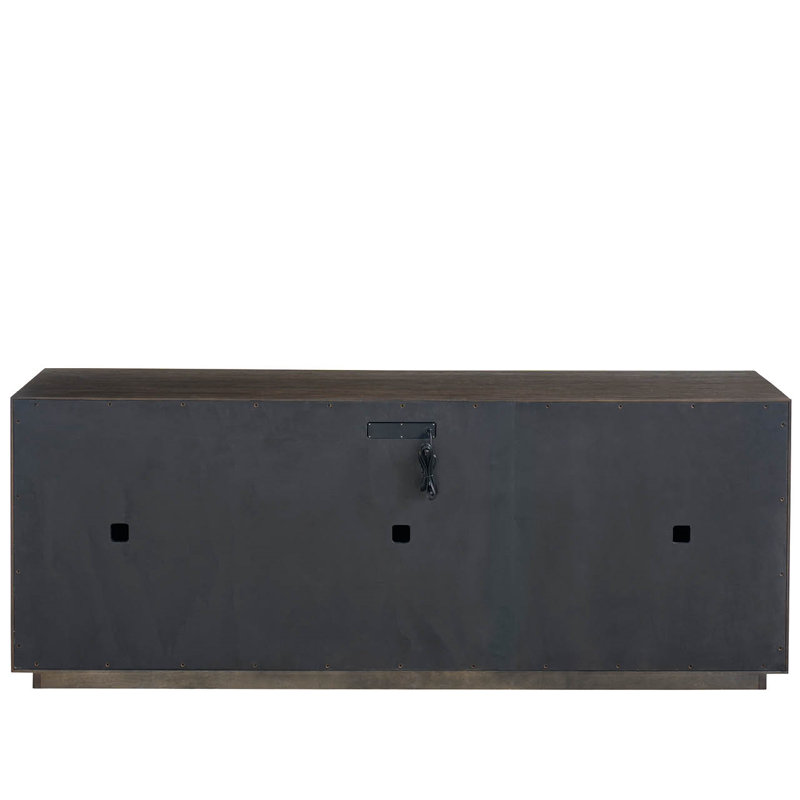 Modern 84'' W Credenza, Brown