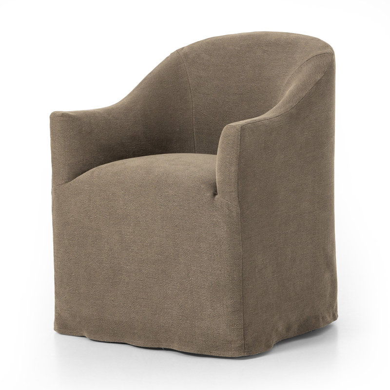 Galinda 19.5'' H Upholstered Armchair, Broadway Coffee
