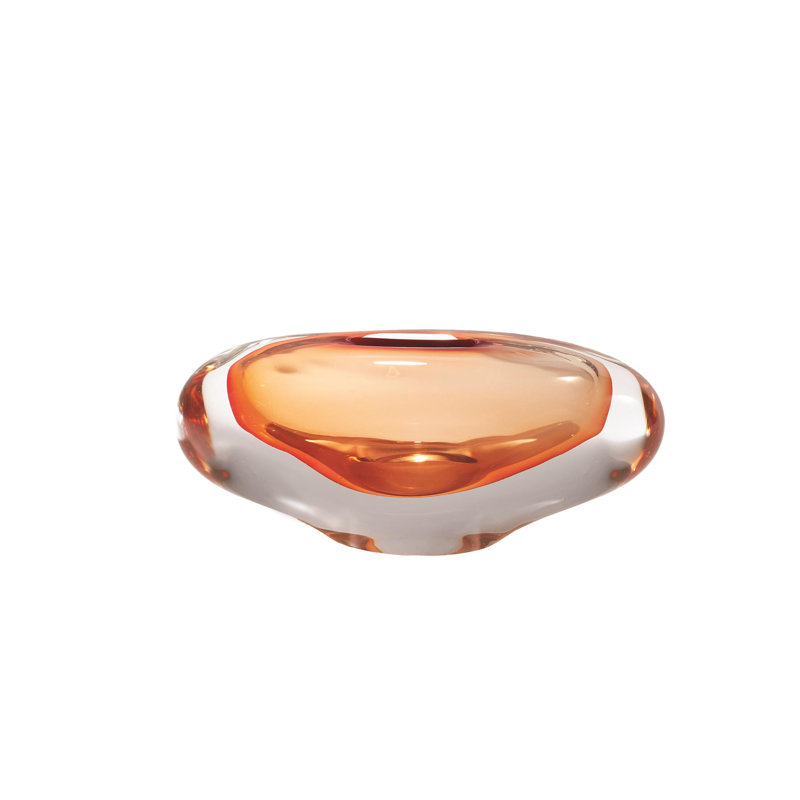 Orange, 5.25" H x 5.75" W x 13" D