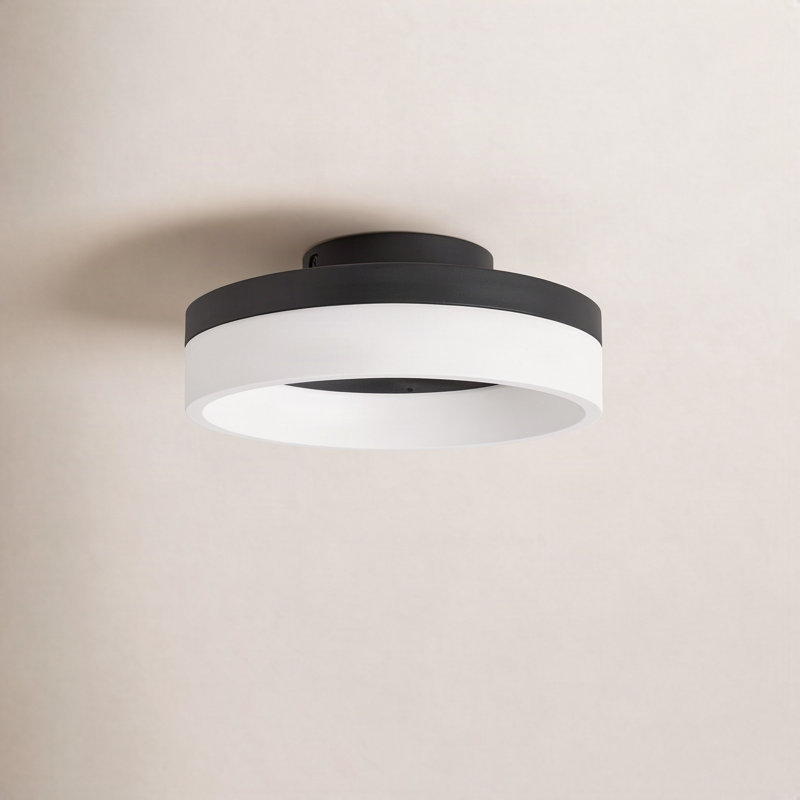 Danica 1 - Light 11.75" Simple Drum LED Flush Mount
