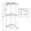 Freestanding Stainless Steel Shower Caddy