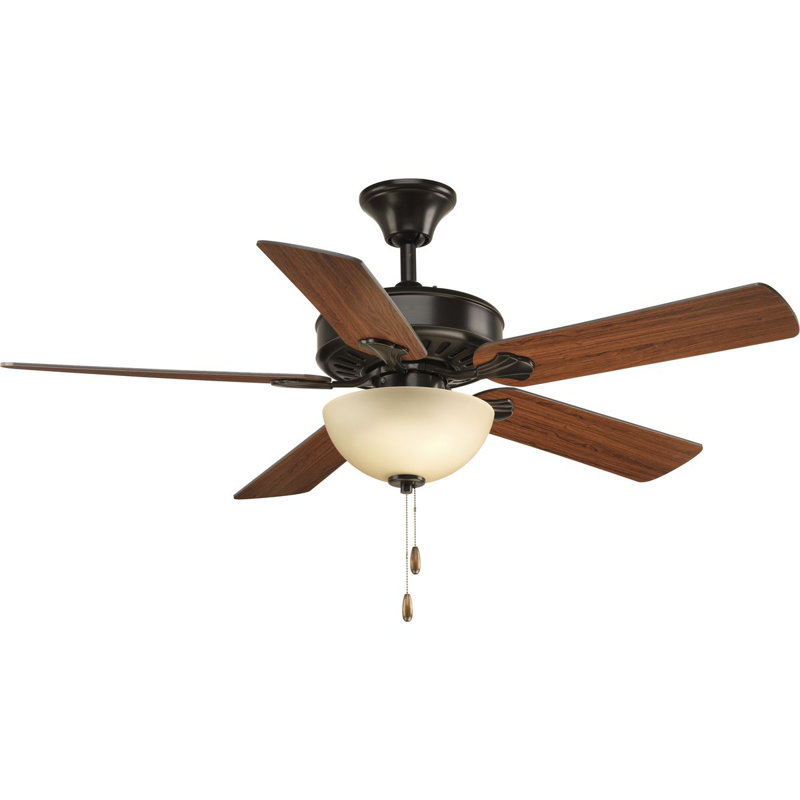 AirPro Performance 52'' Ceiling Fan, Antique Bronze/Medium Cherry blades