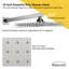 Système de douche mural 10 pouces-58256595