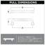 Iron Craft II Rustic 4" Centre to Centre Bar Pull-109158551